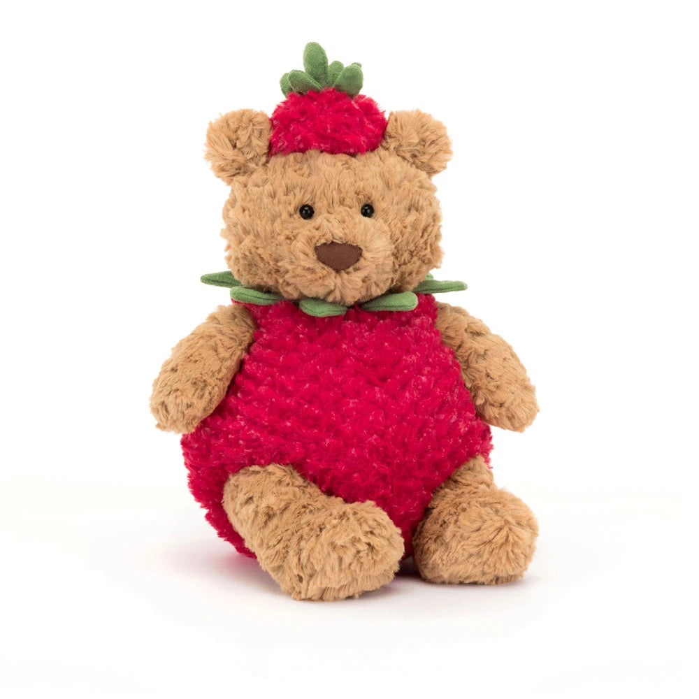 Jellycat Bartholomew Bear Strawberry (0+)