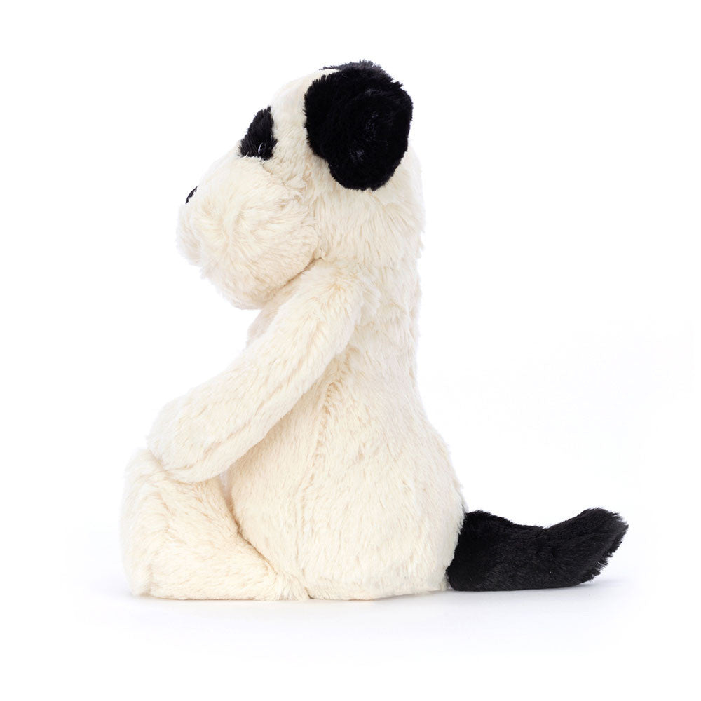 Jellycat Bashful Rufferty Black & Cream Puppy (0+)