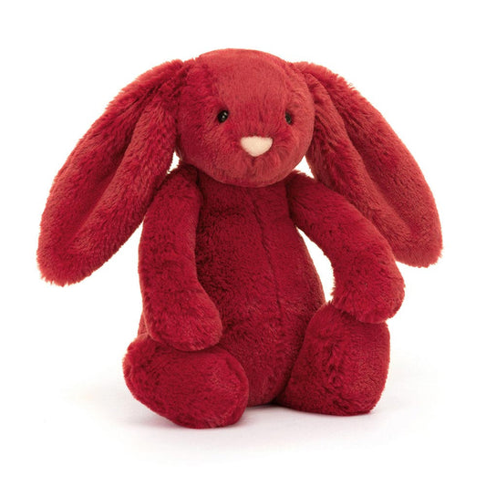 Jellycat Bashful Bunny Small Cranberry