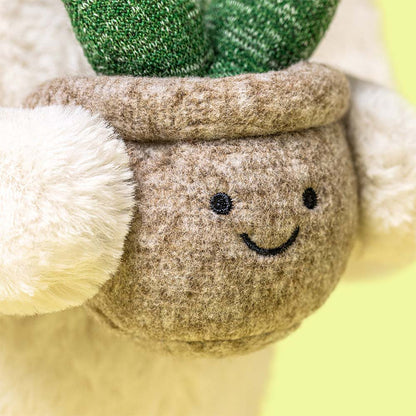 Jellycat Cream Bunny with Plant (0+)
