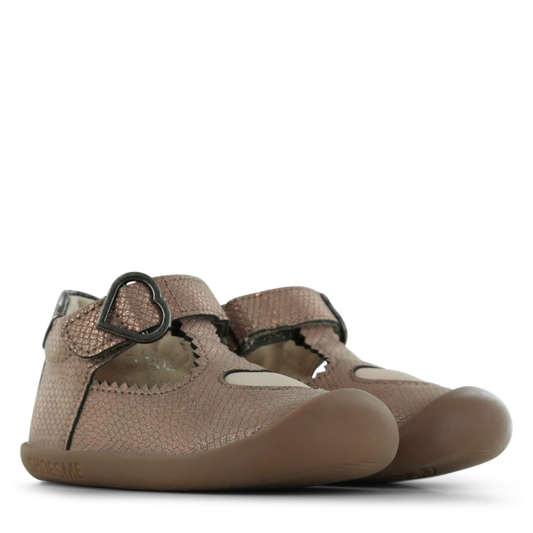 ShoesMe BABY-FLEX Buckle Shoe (Bronze)