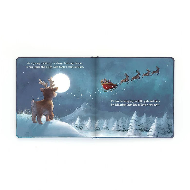 Jellycat Mitzi Reindeers Dream Book