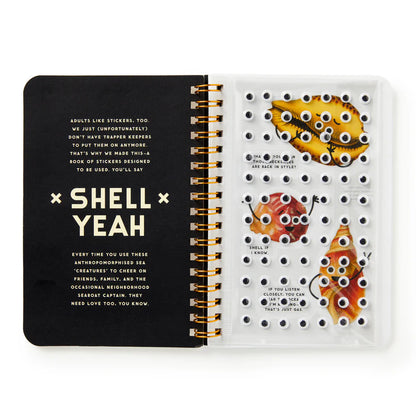 Googly Sticker Book Shell Yeah