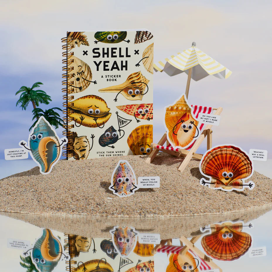 Googly Sticker Book Shell Yeah