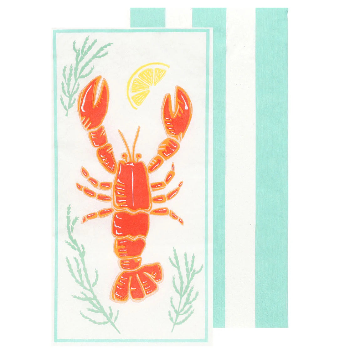 16pk Paper Napkins Lobster Long Lunch