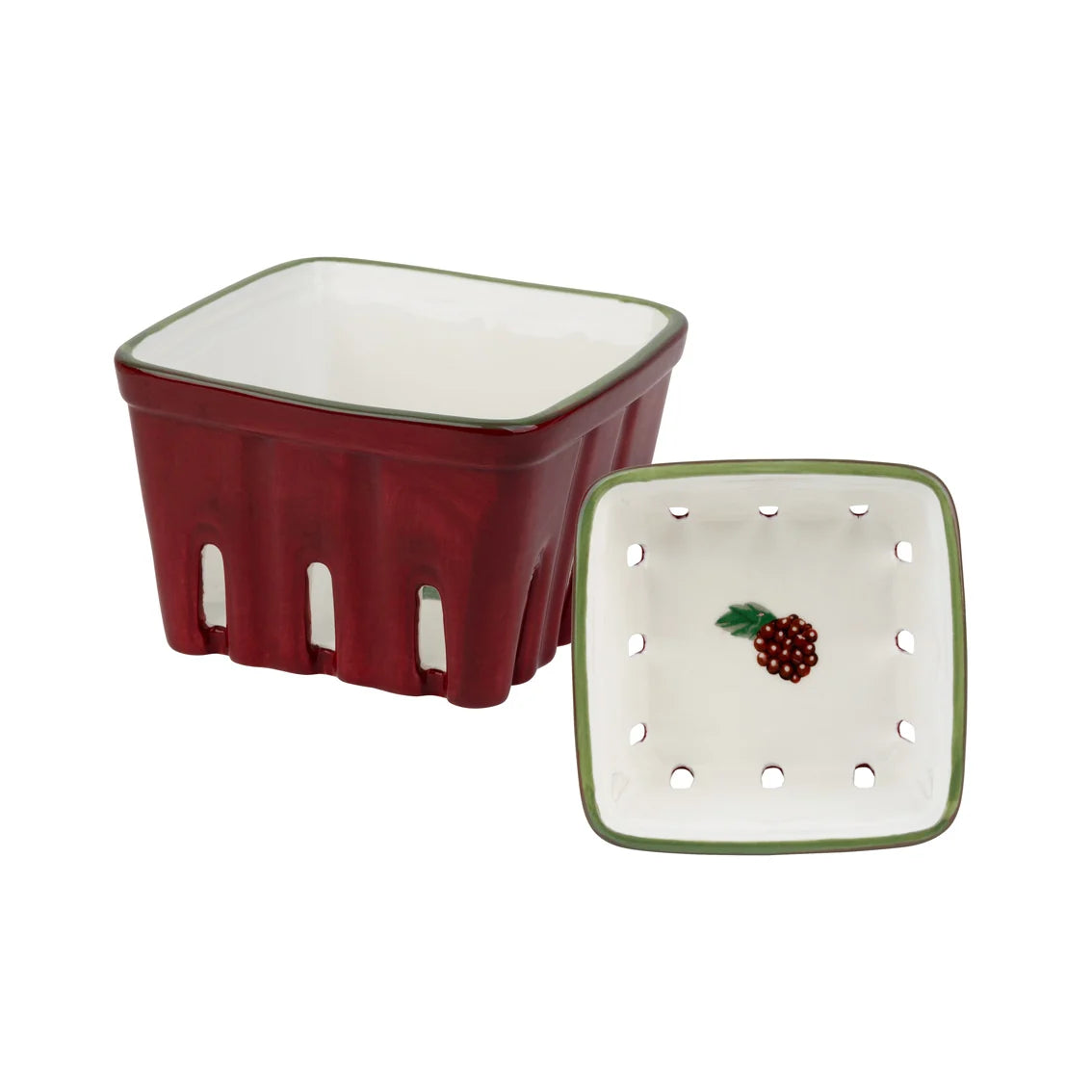 Blackberry Ceramic Punnet - 10.5cm