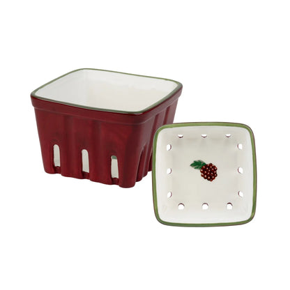 Blackberry Ceramic Punnet - 10.5cm