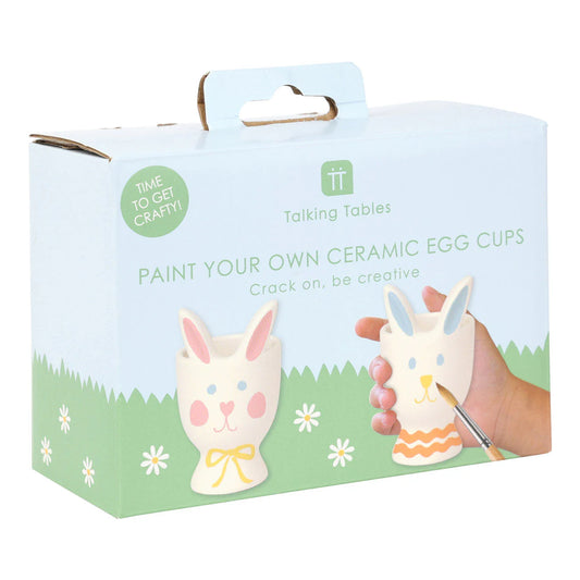 Paint Your Own Ceramic Egg Cup 2pk