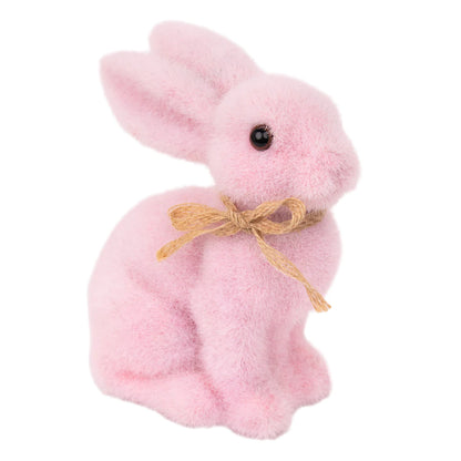 Pink Grass Bunny 6”