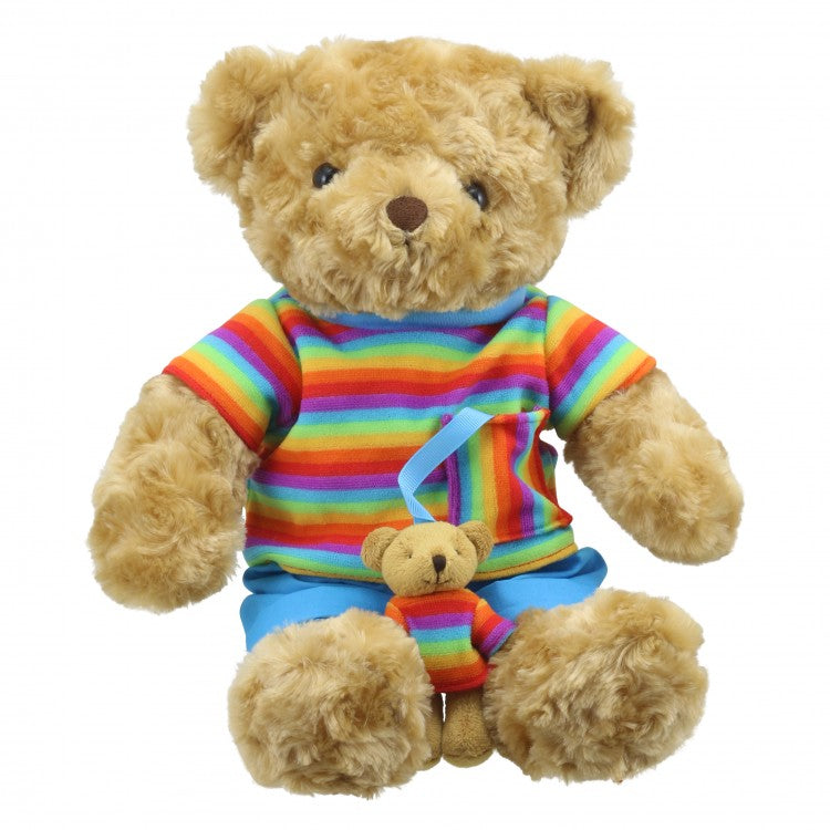 Wilberry Dressed Animal Rainbow Bear (1+)