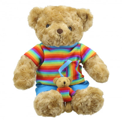 Wilberry Dressed Animal Rainbow Bear (1+)