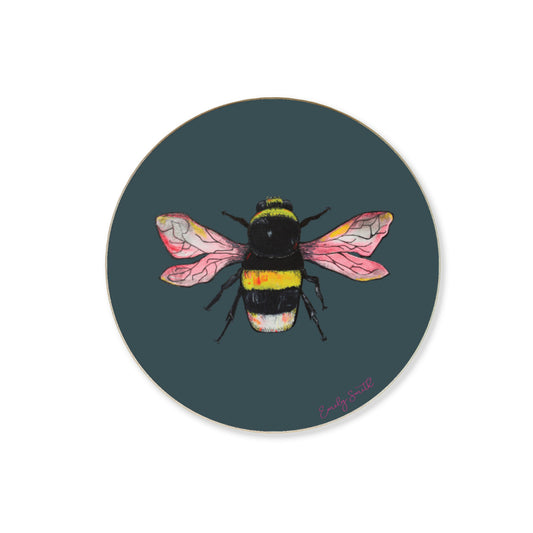 Bella Bee Round Coaster