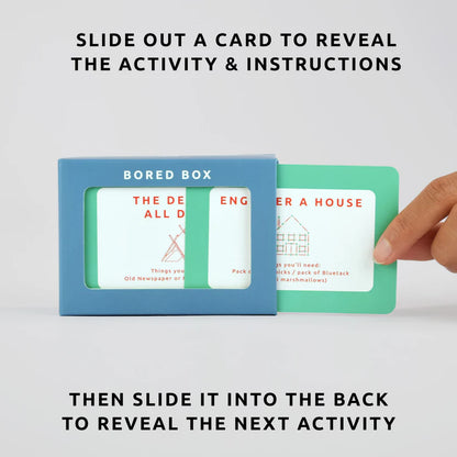 Slide Box Bored Box 101 Activites