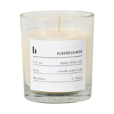 Broste Scented Soy Candle - Elderflower