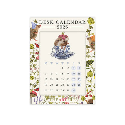 2026 Desk Calendar - Woodland