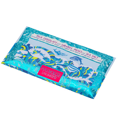 Arthouse Swim with Whales - Milk Chocolate Bar with Caramel & Sea Salt