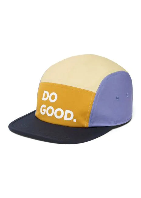 Cotopaxi Do Good 5-Panel Hat (Amber/Carbon)