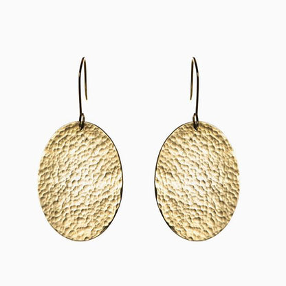 Asha Oval Large Earrings