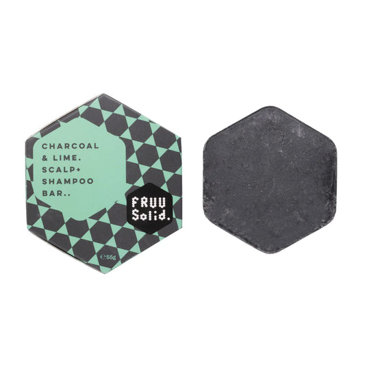 Fruu Scalp & Shampoo Bar Charcoal & Lime