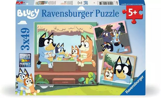 Bluey 3x49 Piece Puzzles