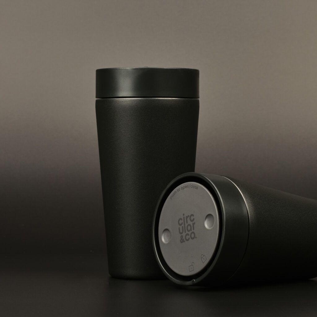 Recycled Stainless Steel 12oz Black