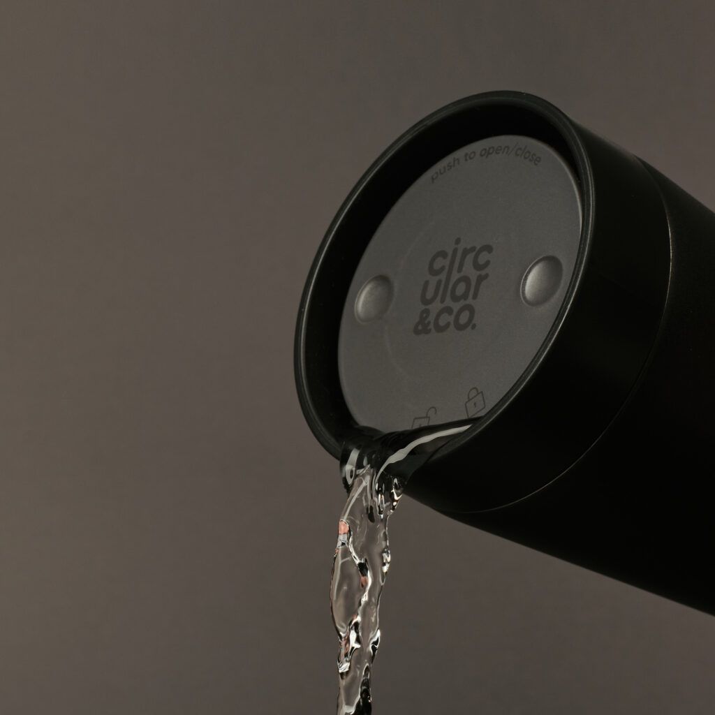 Recycled Stainless Steel 12oz Black