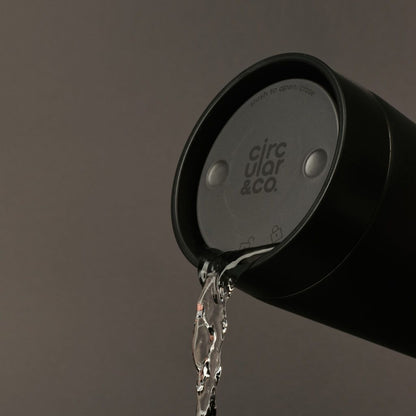Recycled Stainless Steel 12oz Black