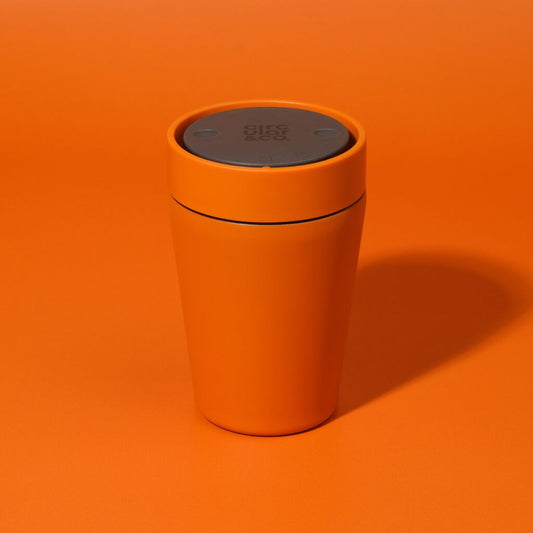 Recycled Stainless Steel 8oz Orange