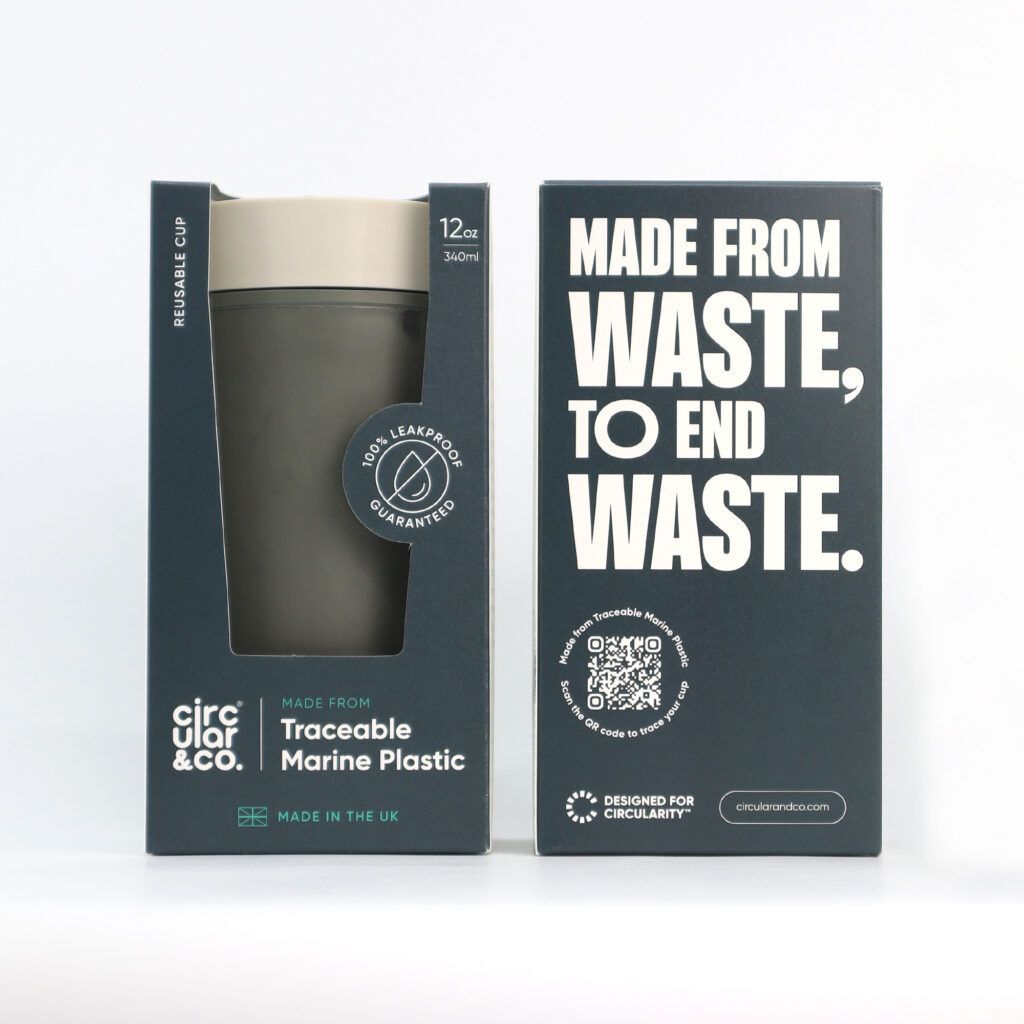 Marine Waste Reusable Cup 12oz