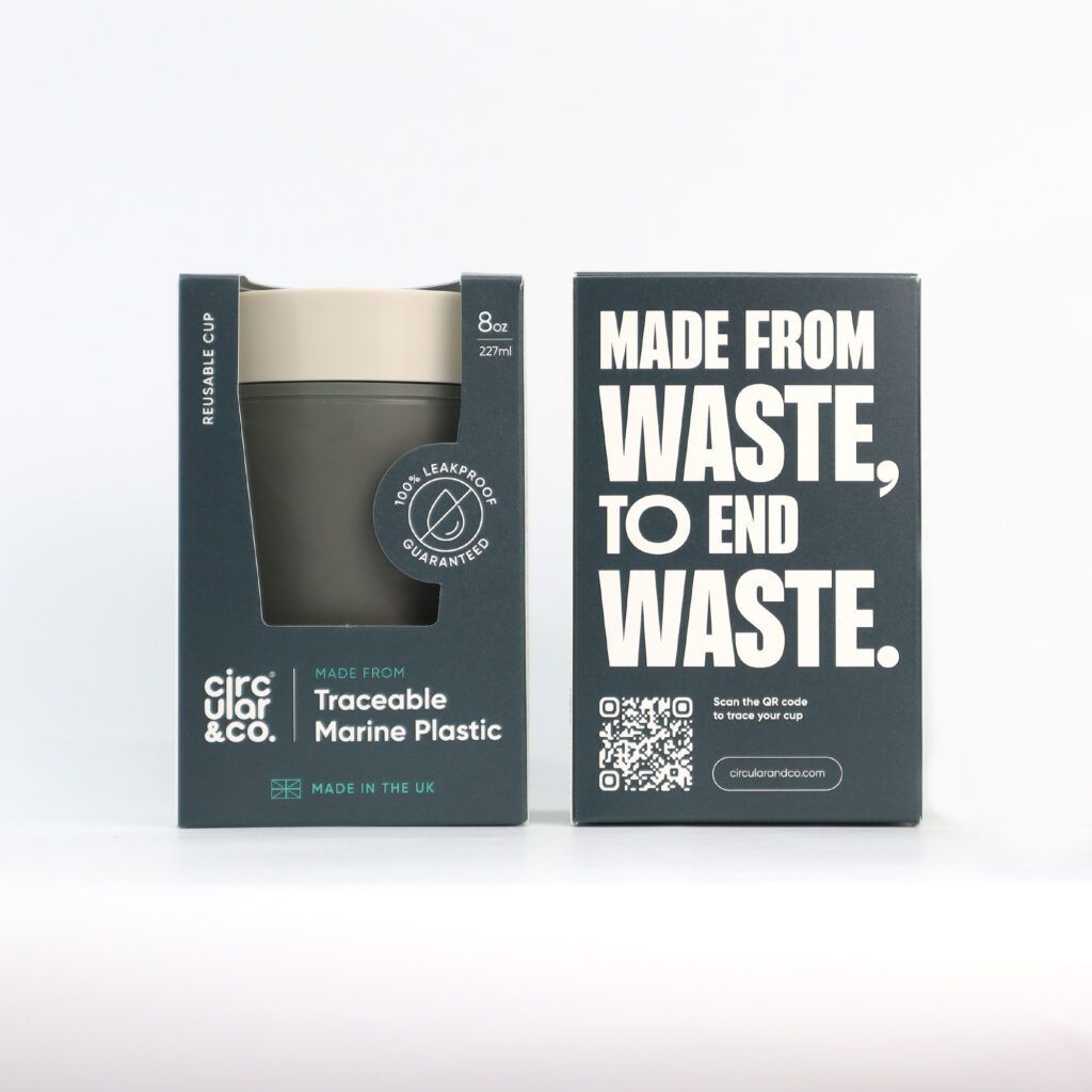 Marine Waste Reusable Cup 8oz