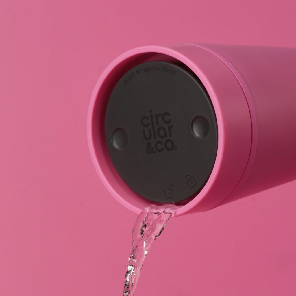 Bubblegum Reusable Cup 8oz Pink