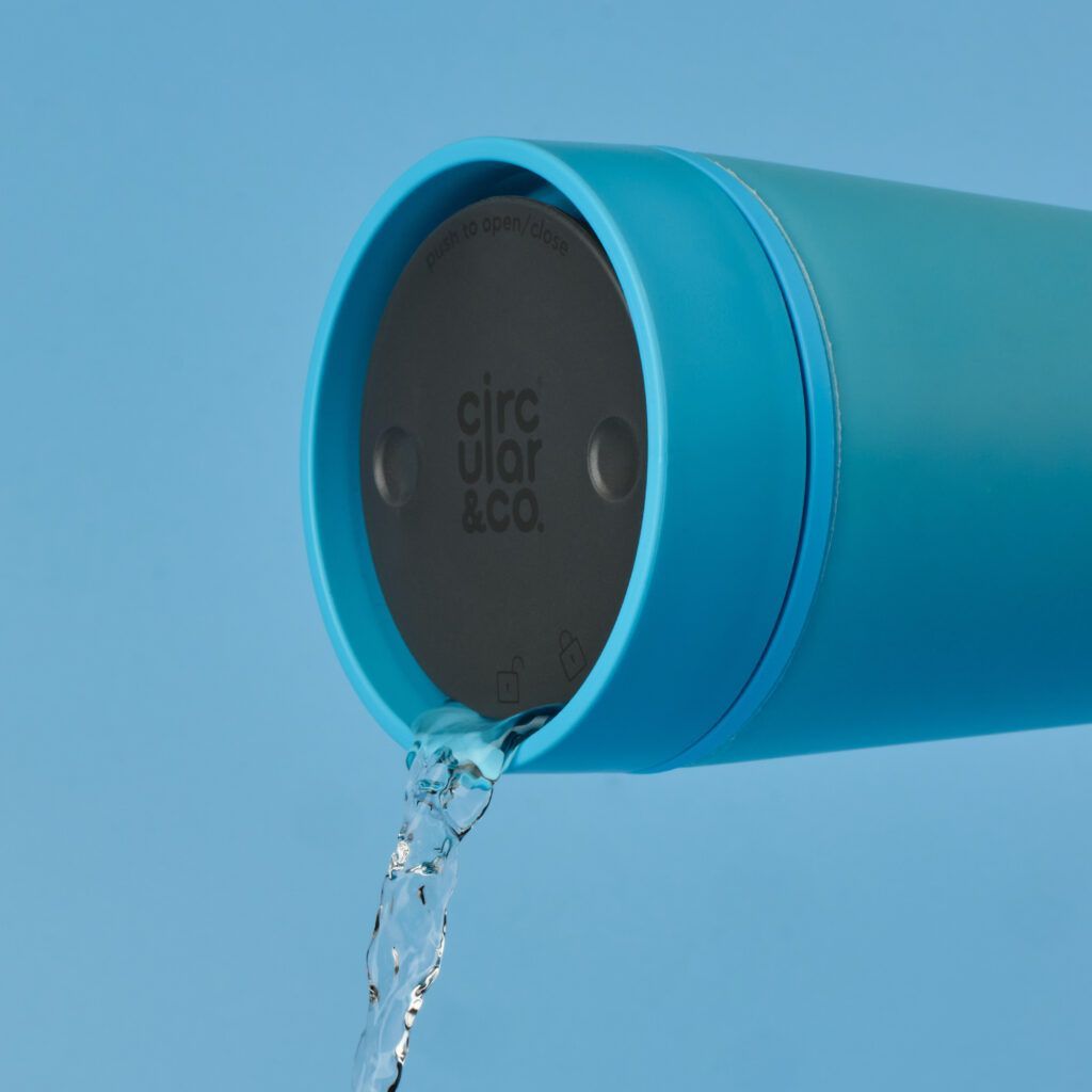 Bubblegum Reusable Cup 8oz Blue