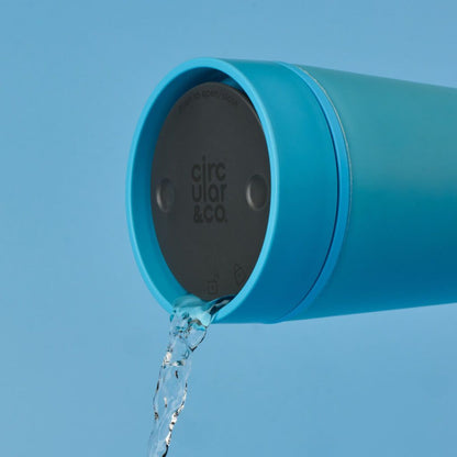 Bubblegum Reusable Cup 8oz Blue