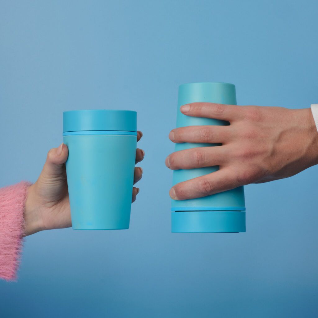 Bubblegum Reusable Cup 8oz Blue