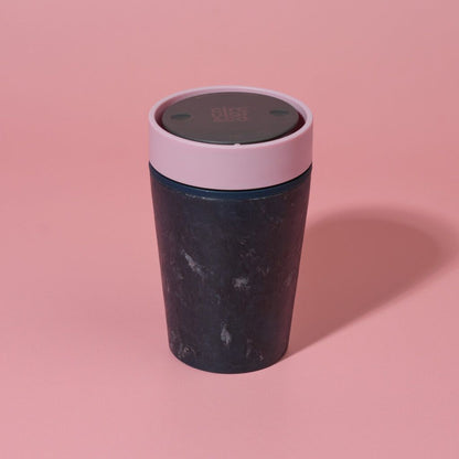 Fabric Reusable Cup 8oz Pink