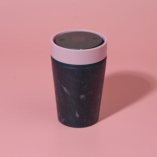 Fabric Reusable Cup 8oz Pink