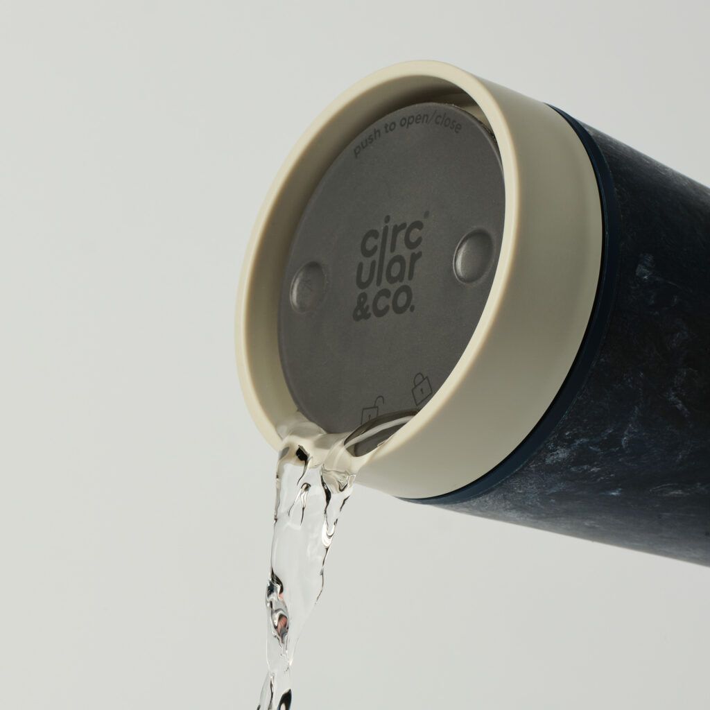 Fabric Reusable Cup 8oz Ecru