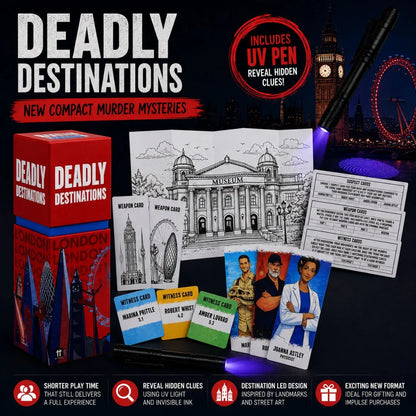 Deadly Destinations Game - London