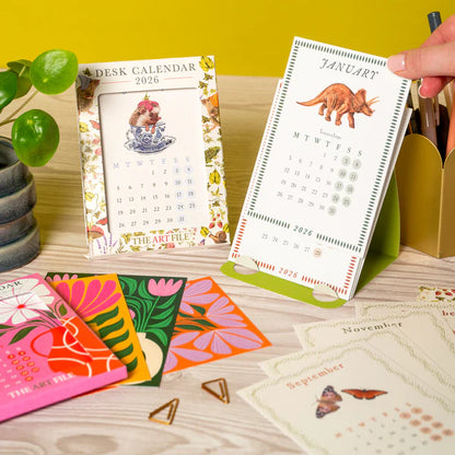 2026 Desk Calendar - Woodland