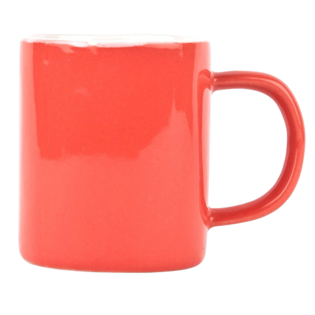 Stoneware Espresso Cup Coral
