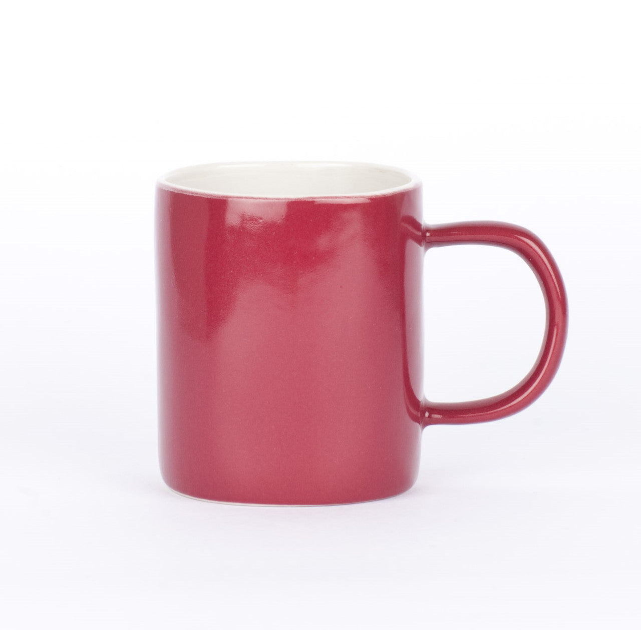 Stoneware Espresso Cup Raspberry