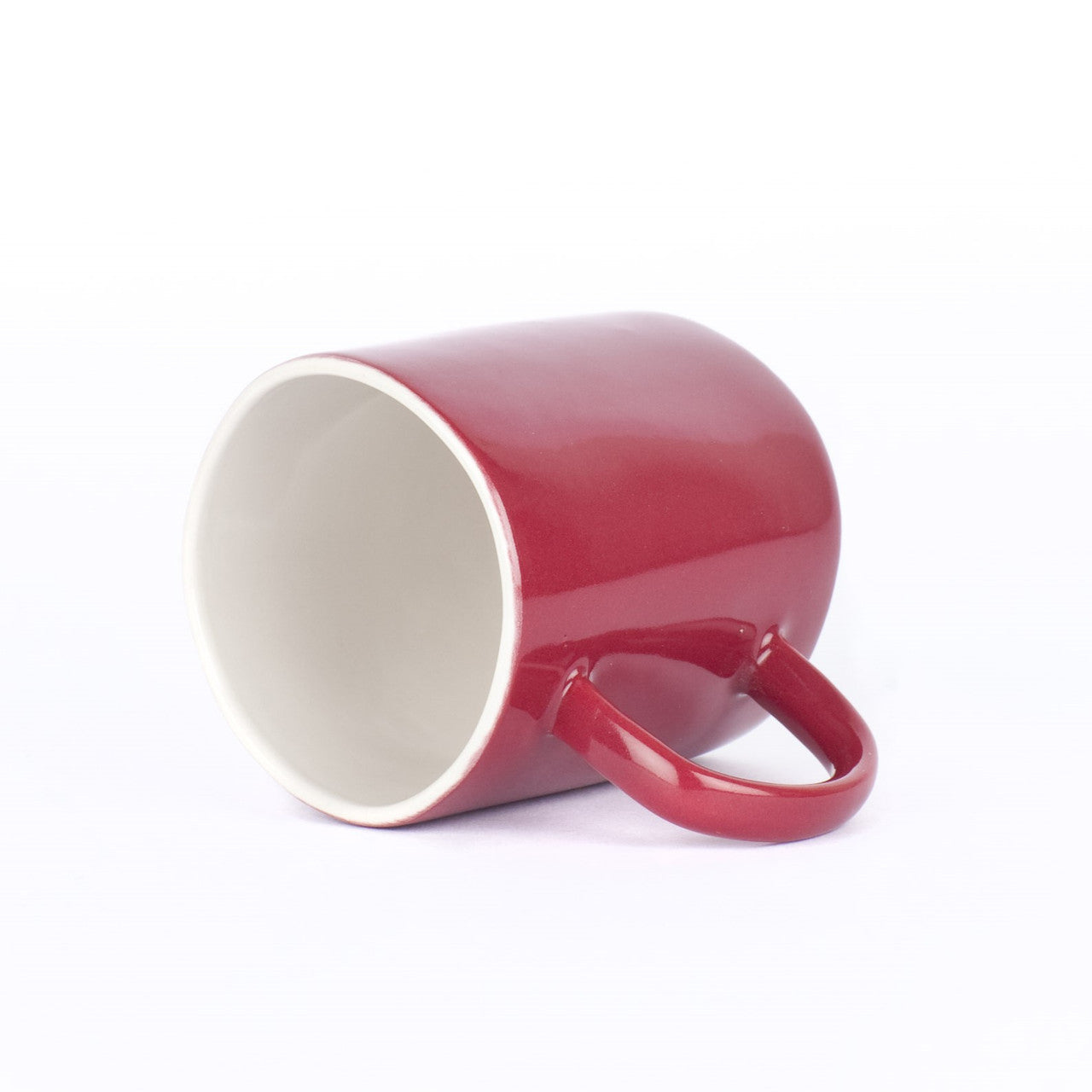 Stoneware Espresso Cup Raspberry