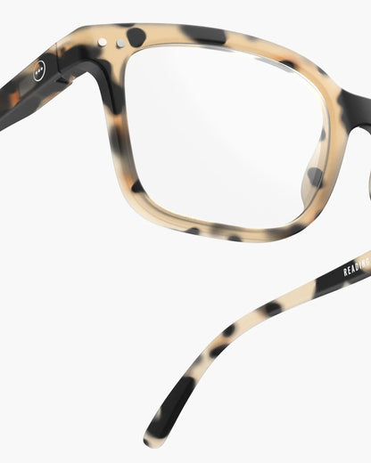 L Reading Glasses (Light Tortoise)