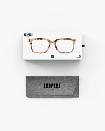 L Reading Glasses (Light Tortoise)