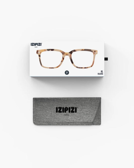 L Reading Glasses (Light Tortoise)