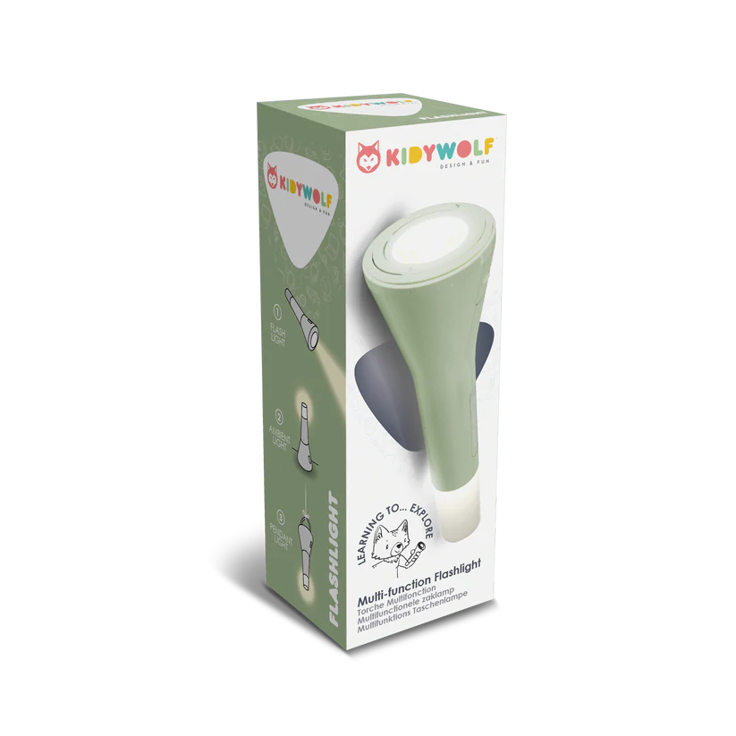 KIDYFLASHLIGHT Multifunctional Flashlight Green (4+)