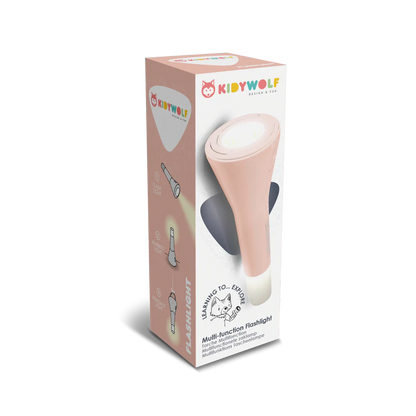 KIDYFLASHLIGHT Multifunctional Flashlight Pink (4+)