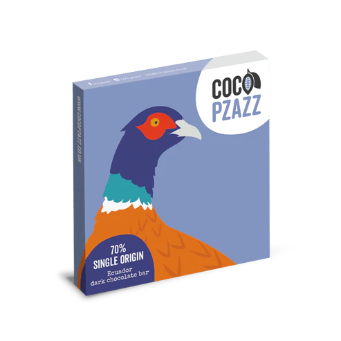Coco Pzazz Ecuador Dark Chocolate Bar