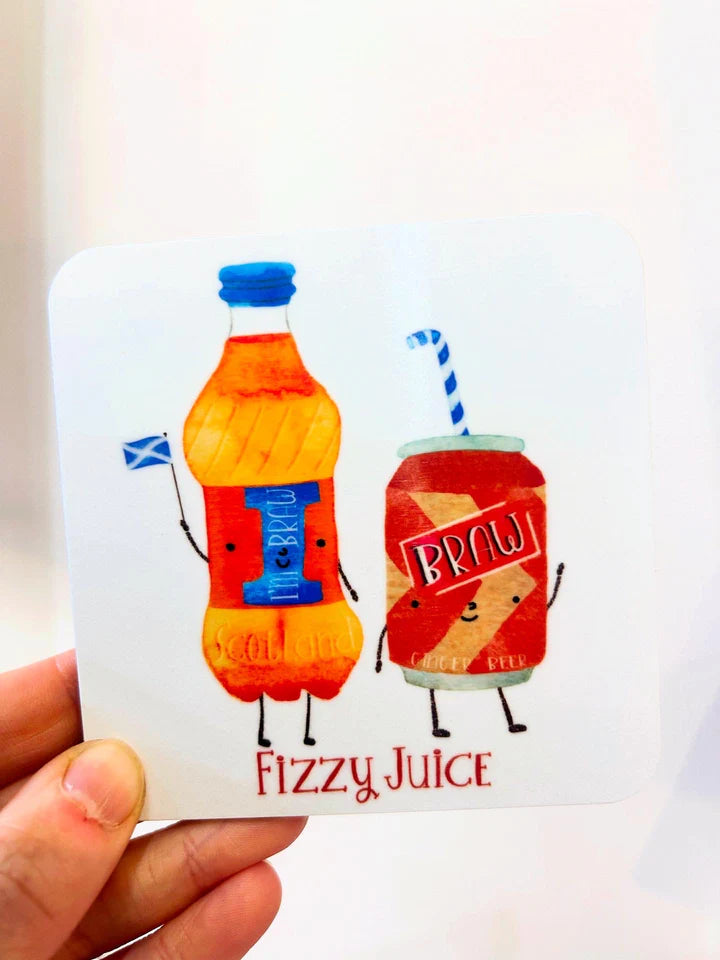 Coaster Fizzy Juice
