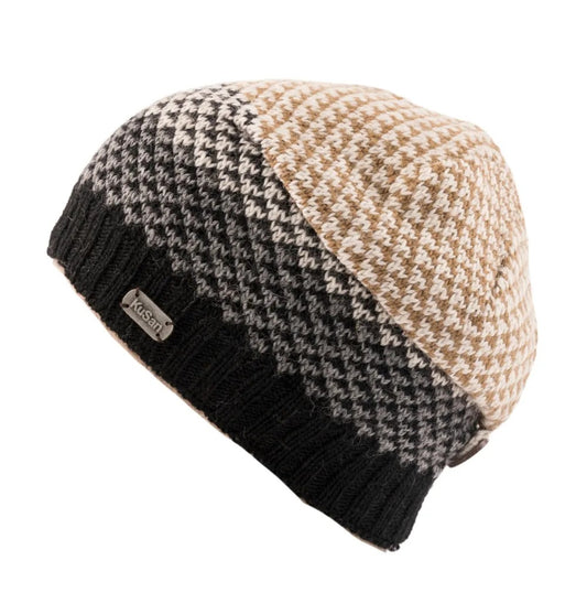 KuSan Floppy Beret Fine Yarn (Black)